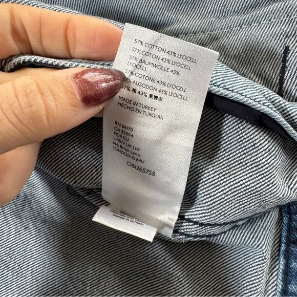 Free People Now Or Never Denim Jacket Coat XS - Picture 11 of 14
